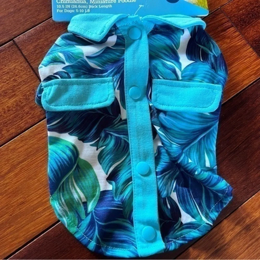 NWT Vibrant Life-tropical dog shirt
